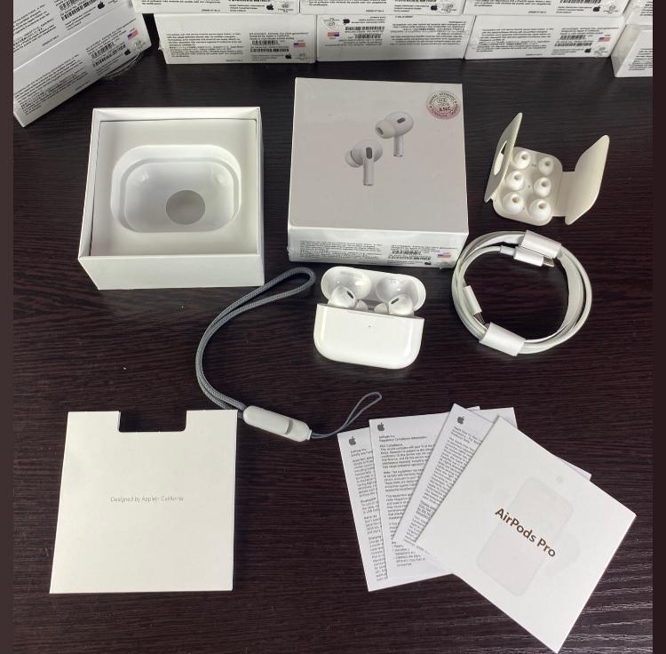 AirPods Pro 2ᵉ/3ᵉ génération ( Version USA + Pochette + Garantie)